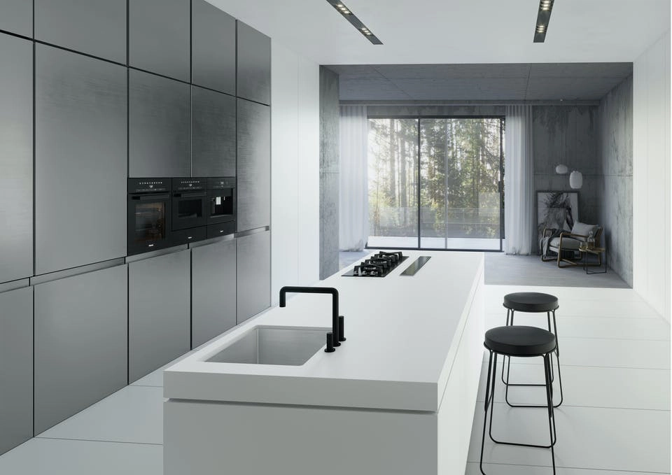 Image of dekton kitchen uyuni in 3D-Küche - Cosentino