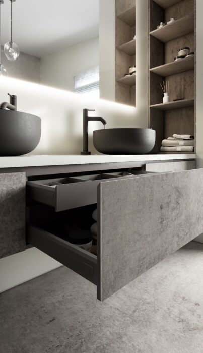 Image number 19 of the current section of Small bathrooms: the great secrets of their design in Cosentino Australia