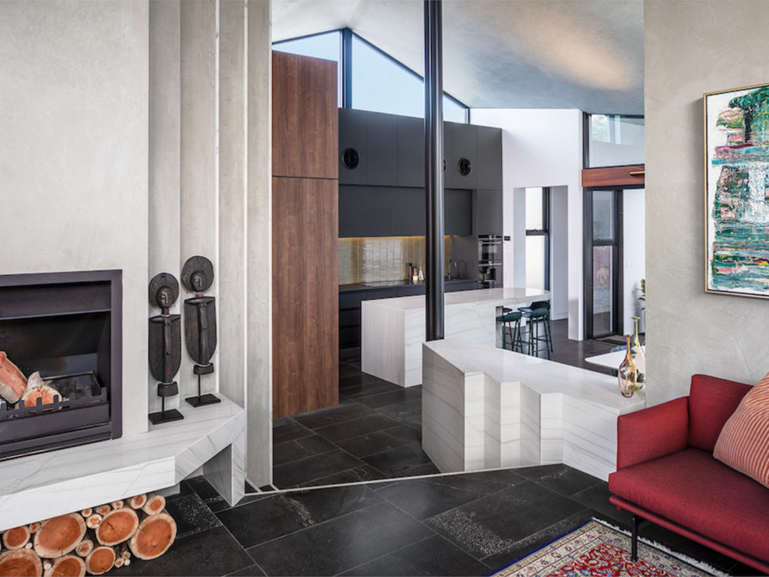 A Captivating Home Where Luxe, Low-Maintenance Surfaces, Dekton and Sensa Are The Star