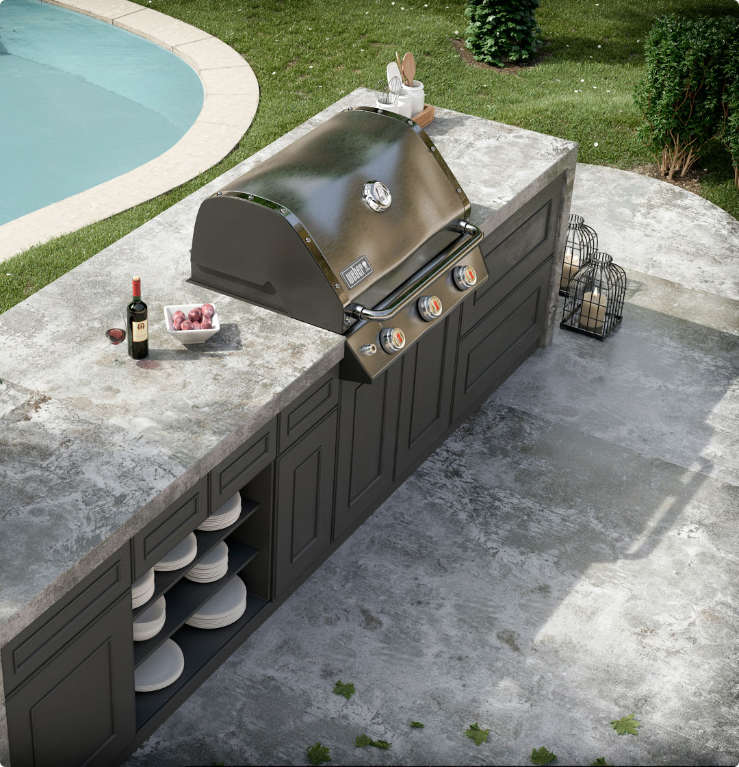 Image number 23 of the current section of Dekton | Outdoor Worktop in Cosentino UK