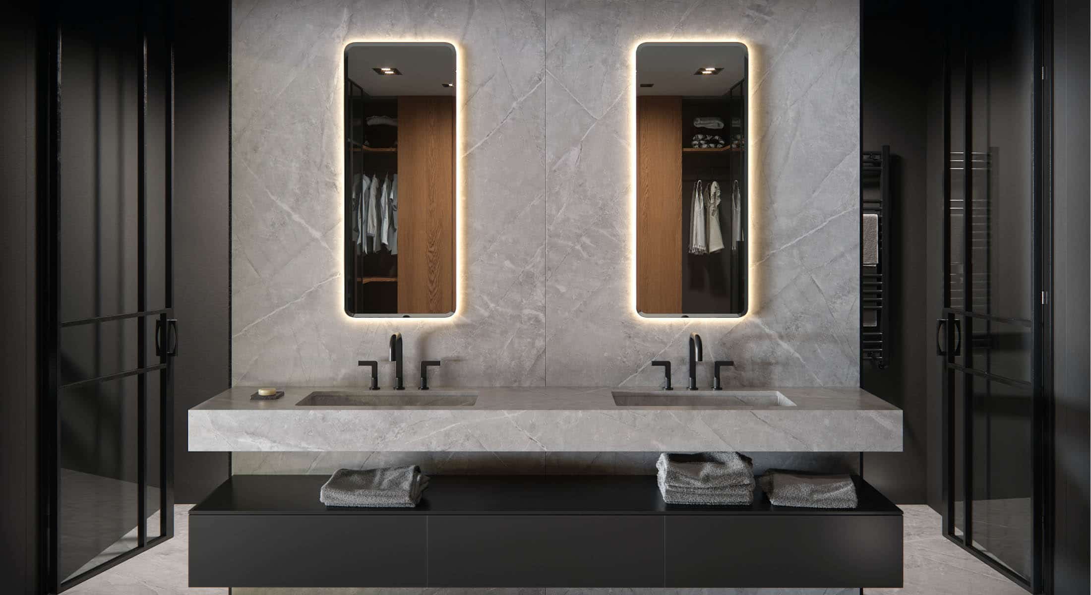 Image of large baños in Bathrooms - Cosentino
