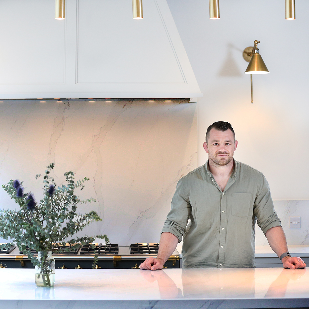 Ireland’s Kitchen Designer of the Year tackles Cian Healy’s kitchen renovation