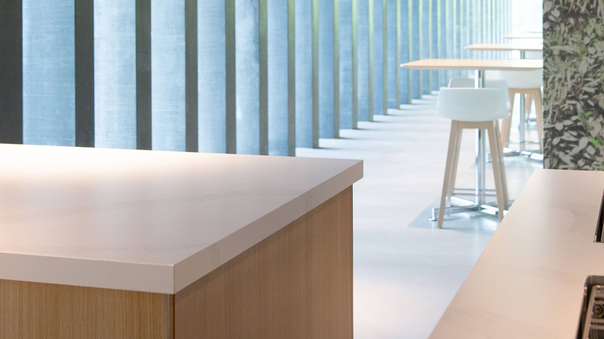 Image number 26 of the current section of Silestone, selected for the worktop of the Hyatt Regency’s demanding dining room for its extraordinary hygienic capabilities in Cosentino Ireland