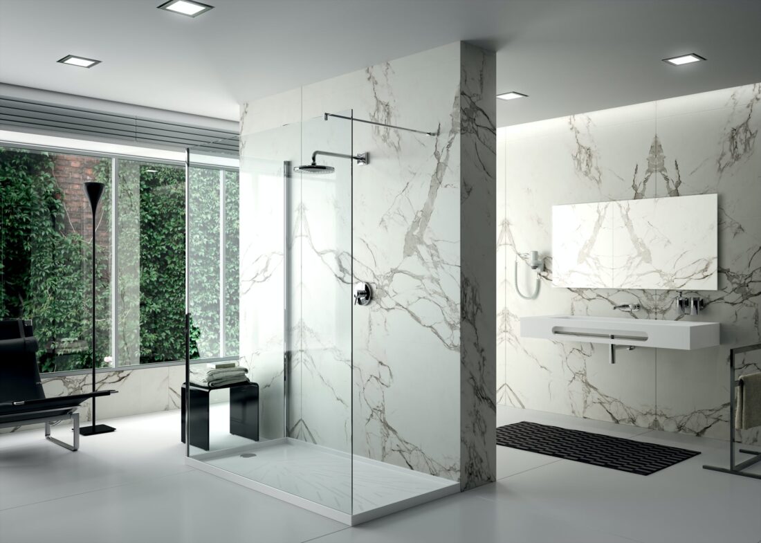 Los mejores revestimientos de paredes para duchas
