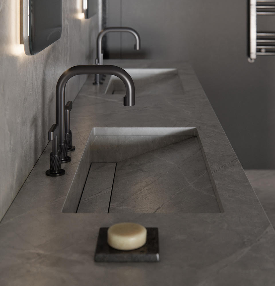Numéro d'image 26 de la section actuelle de DKTN | Bathroom Worktops de Cosentino France