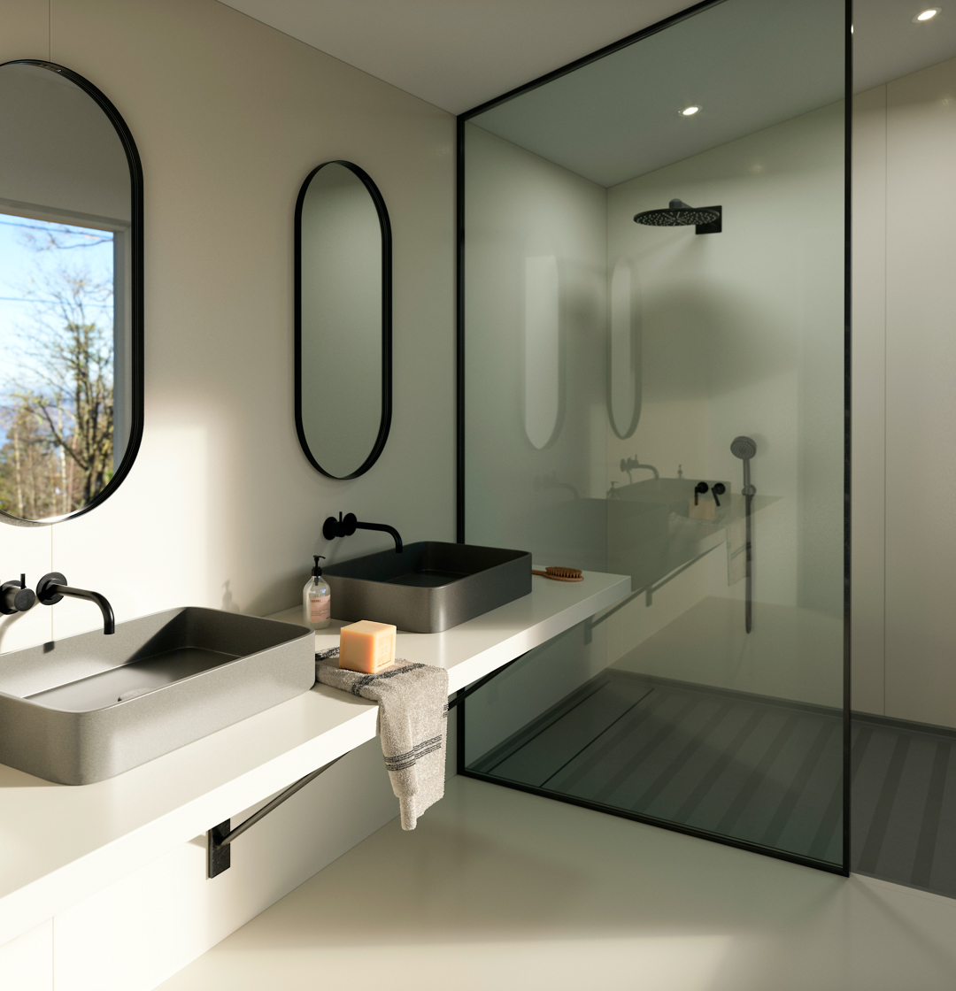 Image of Img Silestone Bathroom Faro White v2 in Qu’est-ce que Silestone ? - Cosentino