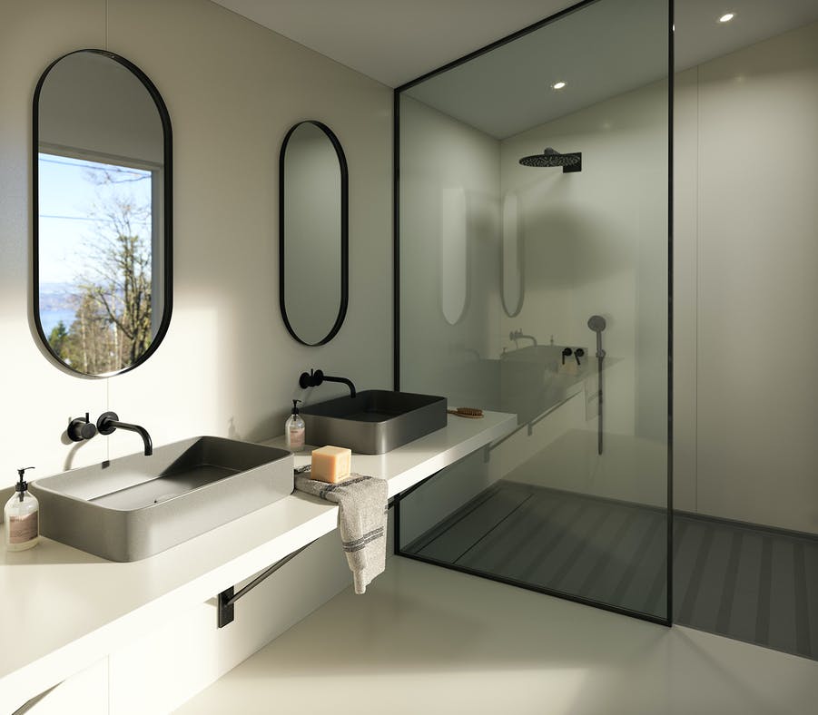 Image of Silestone Sunlit Days Faro White bathroom web in Sunlit Days by Silestone® is here - Cosentino