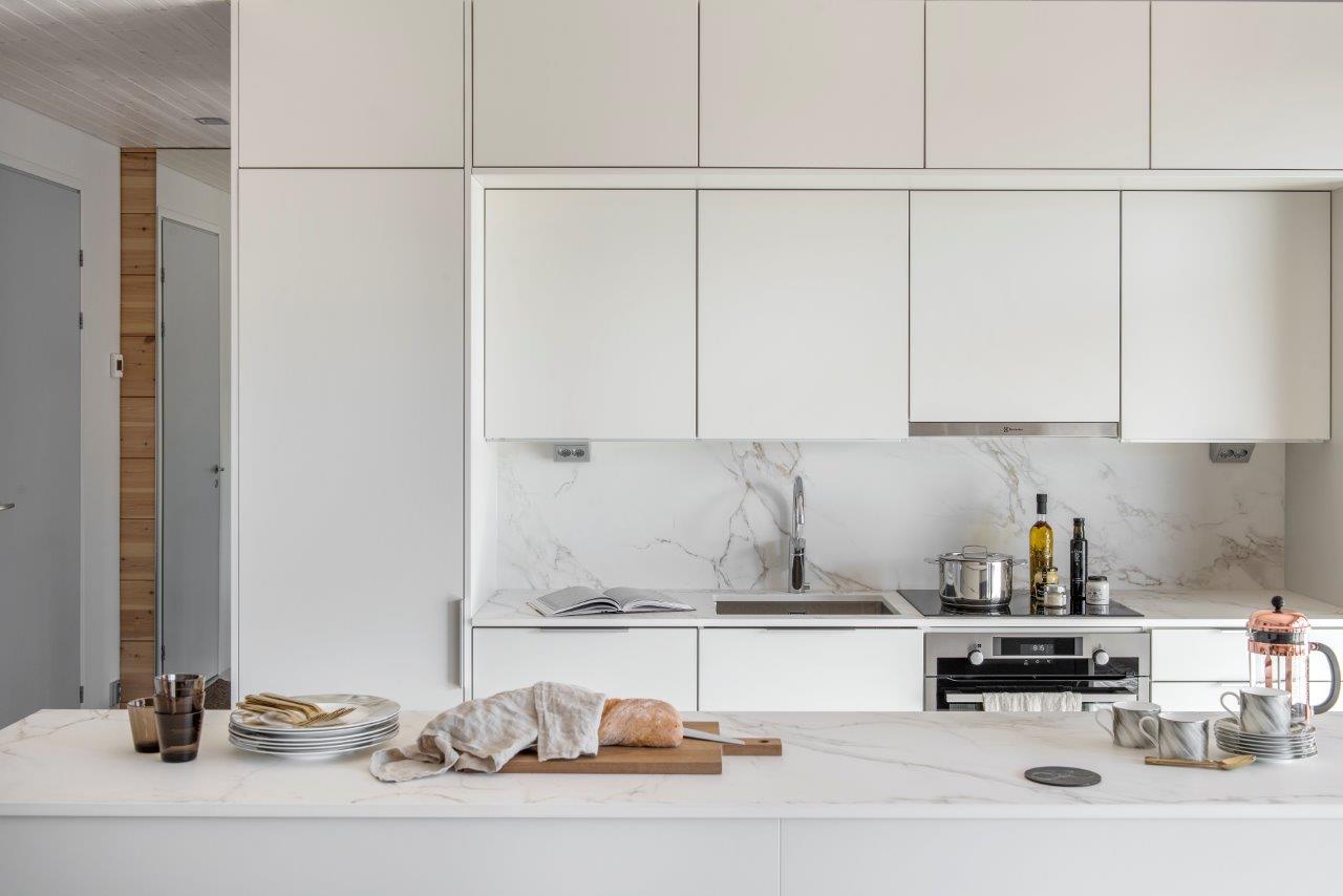 Numero immagine 25 della sezione corrente di A Scandifornian home with a bright and elegant kitchen di Cosentino Italia