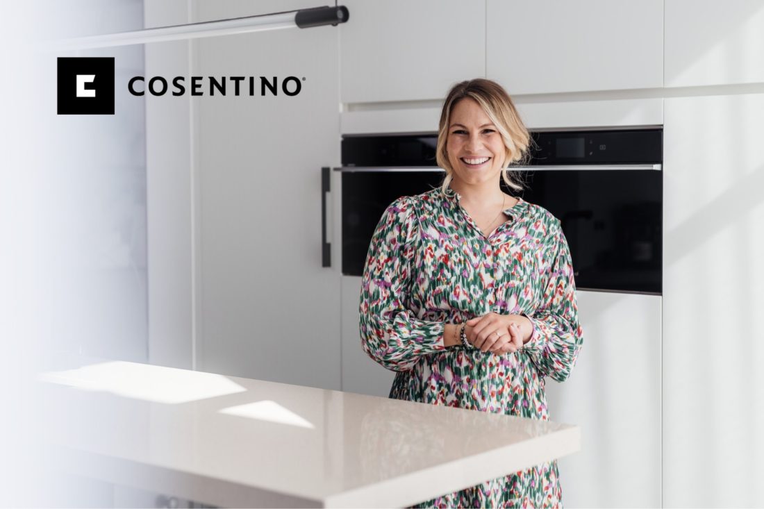 Anne-Catherine Gerets ‘Clo Clo’ zet Silestone by Cosentino op een ereplaats in haar keuken