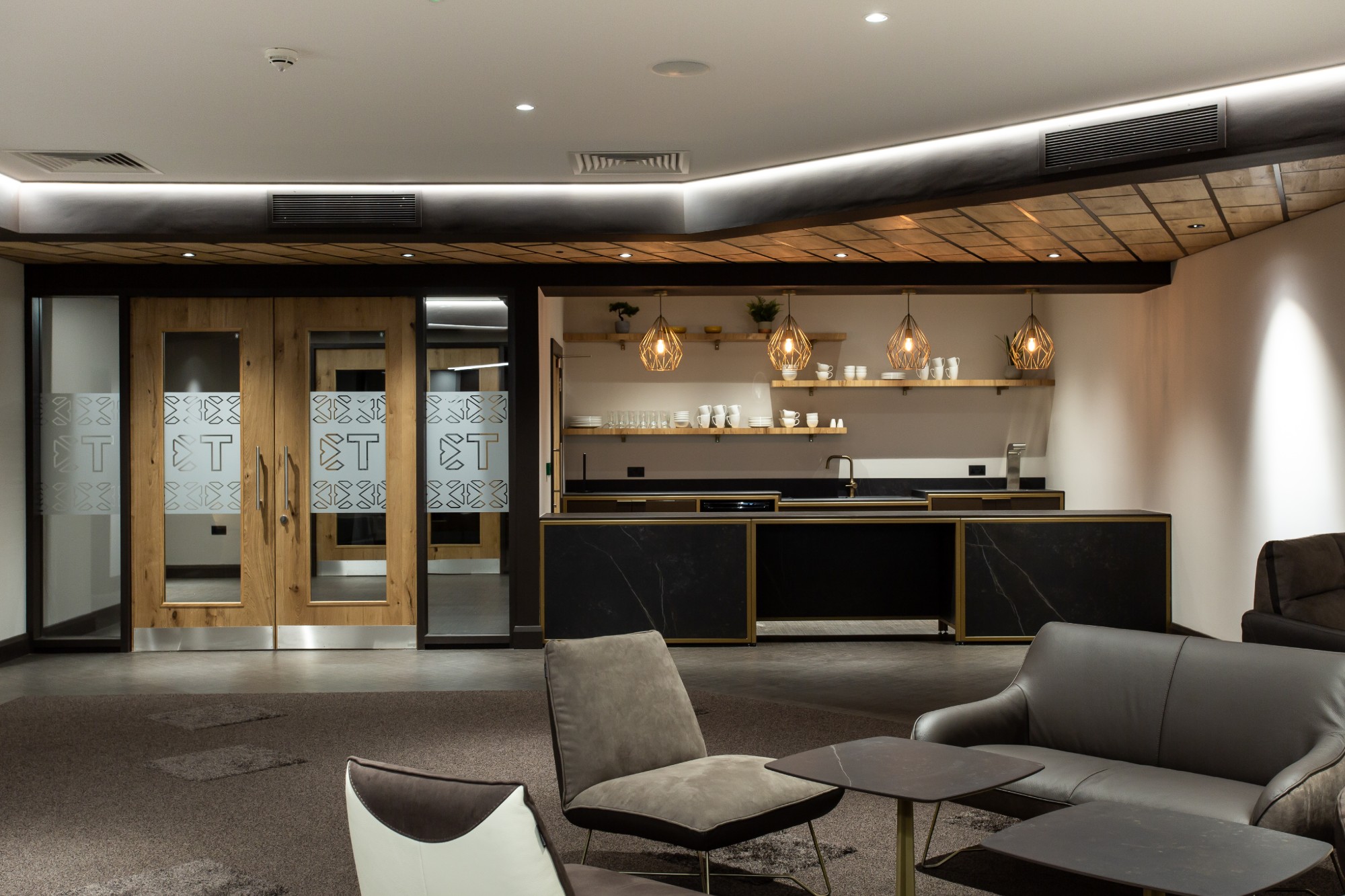 Image of vicryn 70 in Dekton, the premium finish of choice for a brand-new, innovative conference and event centre in Northern Ireland - Cosentino