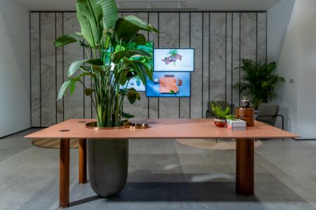 Image of Cosentino Garden Table 133631 in EMBR Ultra Lounge - Cosentino