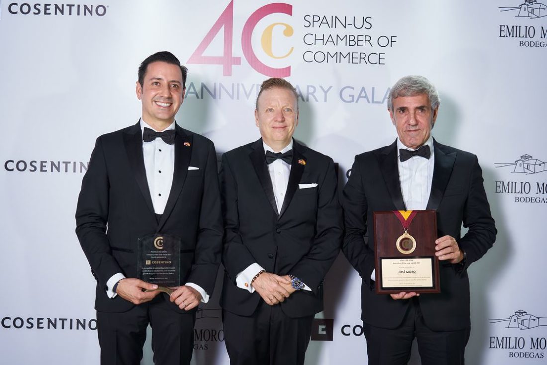 Cosentino Group Presented with the Ponce de León “Company of the Year” Award  by Spain-US Chamber of Commerce in Florida