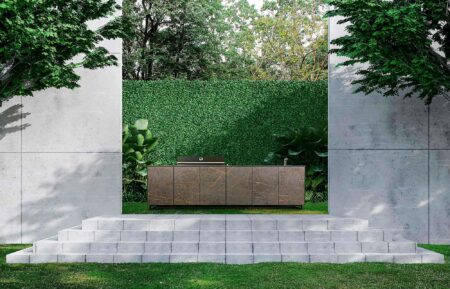 Image number 21 of the current section of Outdoor kitchens for a luxury garden of Cosentino USA