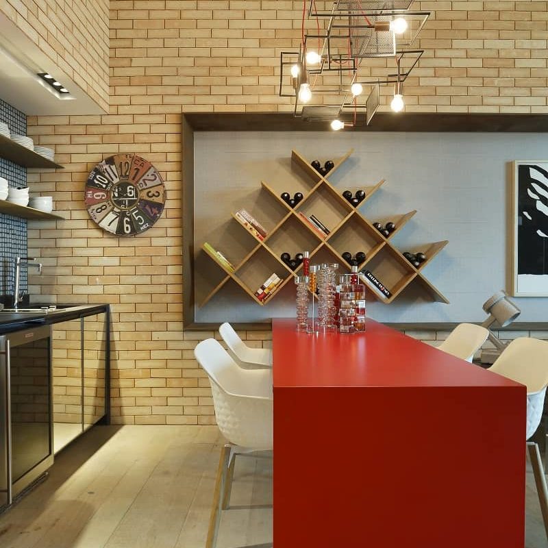 Image of encimera cocina roja mesa 1 3 800x800 1 in Red Kitchen Countertops - Cosentino