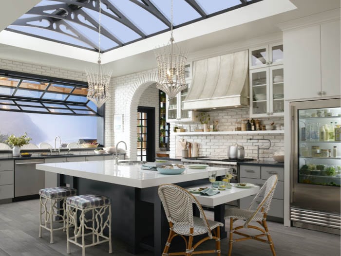 Image of 05 in Order and harmony in this stunning space connected to the rest of the house - Cosentino