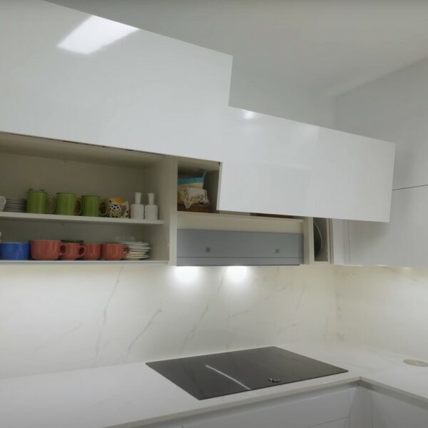 Image of Cocina blanca Dekton Tundra 4 in Do you dream of the perfect white kitchen? - Cosentino