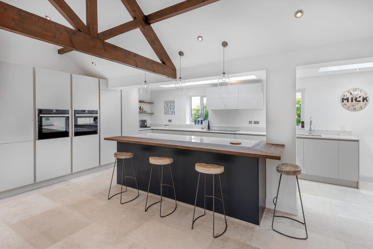 Image of Pond House ph3 by Elmore Kitchens in A stylish, on-trend kitchen - Cosentino