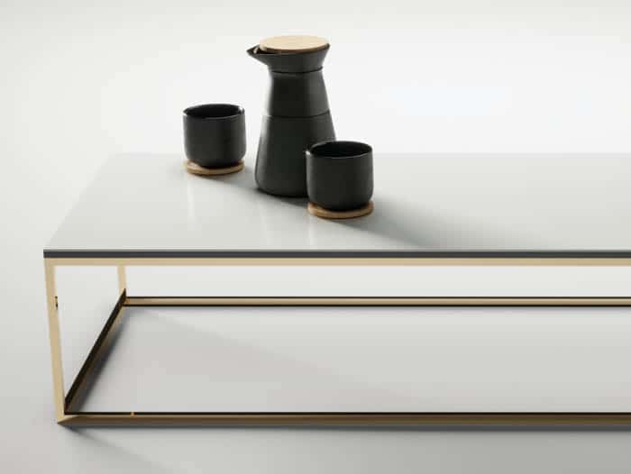 Image of mobiliario card 3 in Kitchen table and wall cladding in the same material - Cosentino