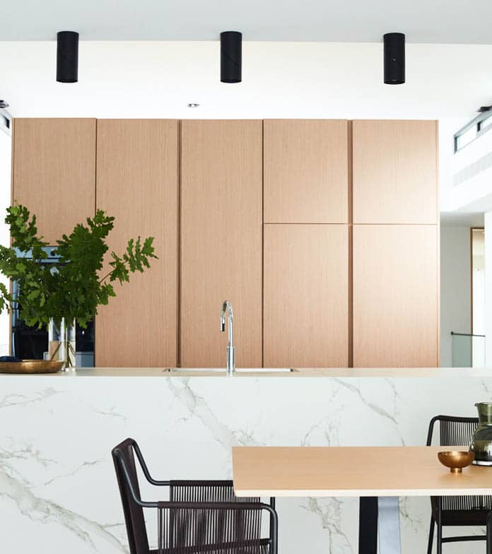 Image of cocinas 11 02 in Order and harmony in this stunning space connected to the rest of the house - Cosentino