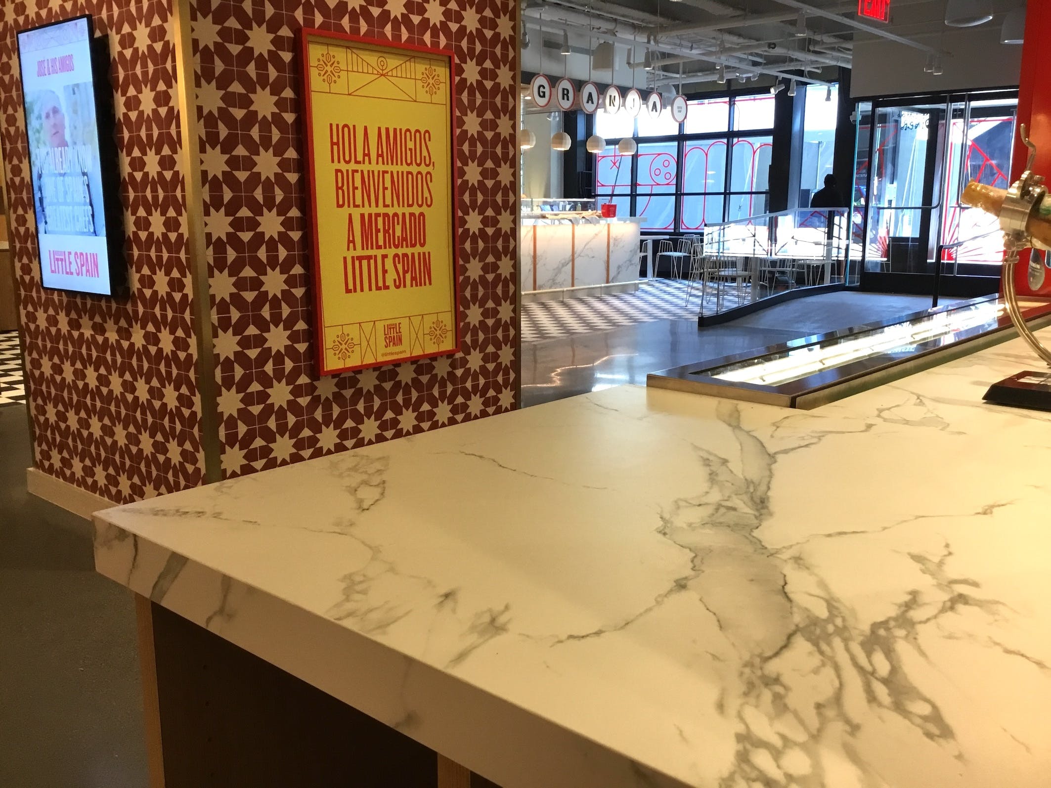 Image of Cosentino surfaces Mercado Little Spain in Cosentino Decorates the Newly Opened Mercado Little Spain in New York - Cosentino