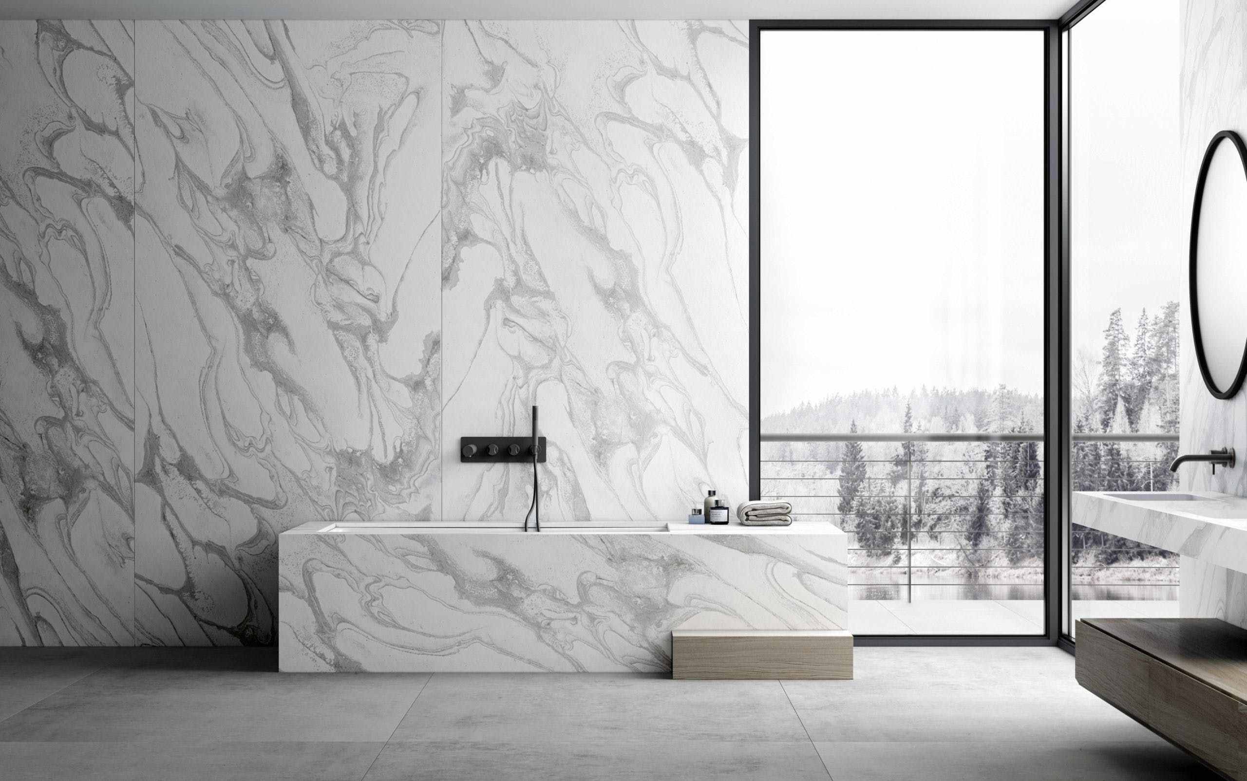Image of Dekton Bathroom Sky blog 1 scaled 1 in Cosentino unveils "The Collection Dekton® 2020" - Cosentino