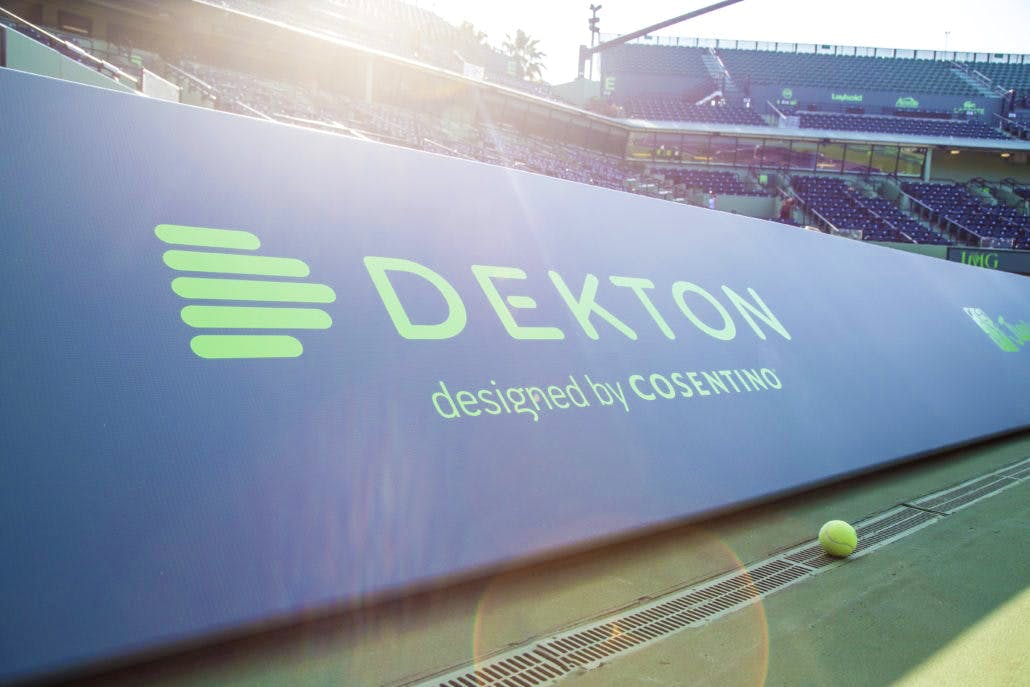 Image of Dekton® sponsor of Miami Open 2018 5 1 6 in Dekton® by Cosentino sponsors 2018 Miami Open - Cosentino