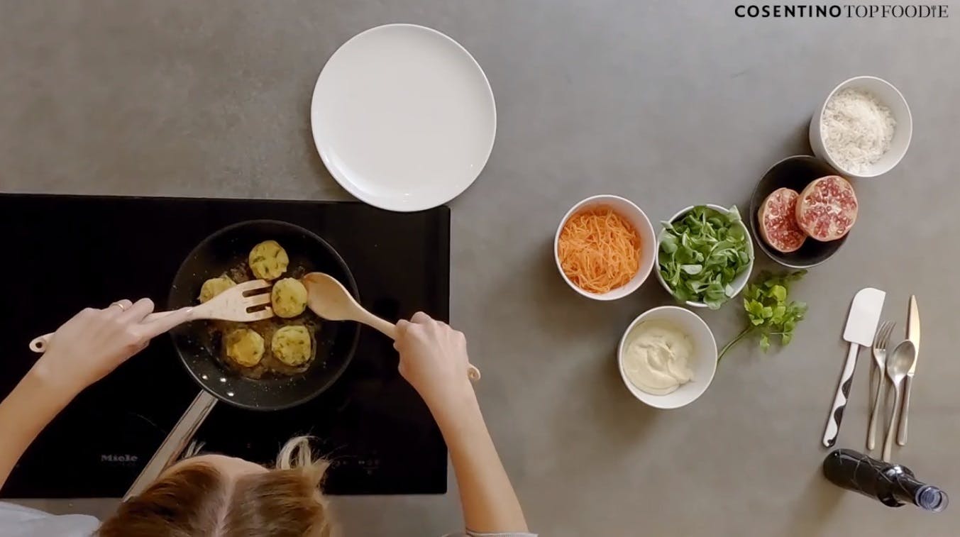 Image of Falafel 3 3 in Falafel and Hummus Buddha Bowl Recipe - Cosentino