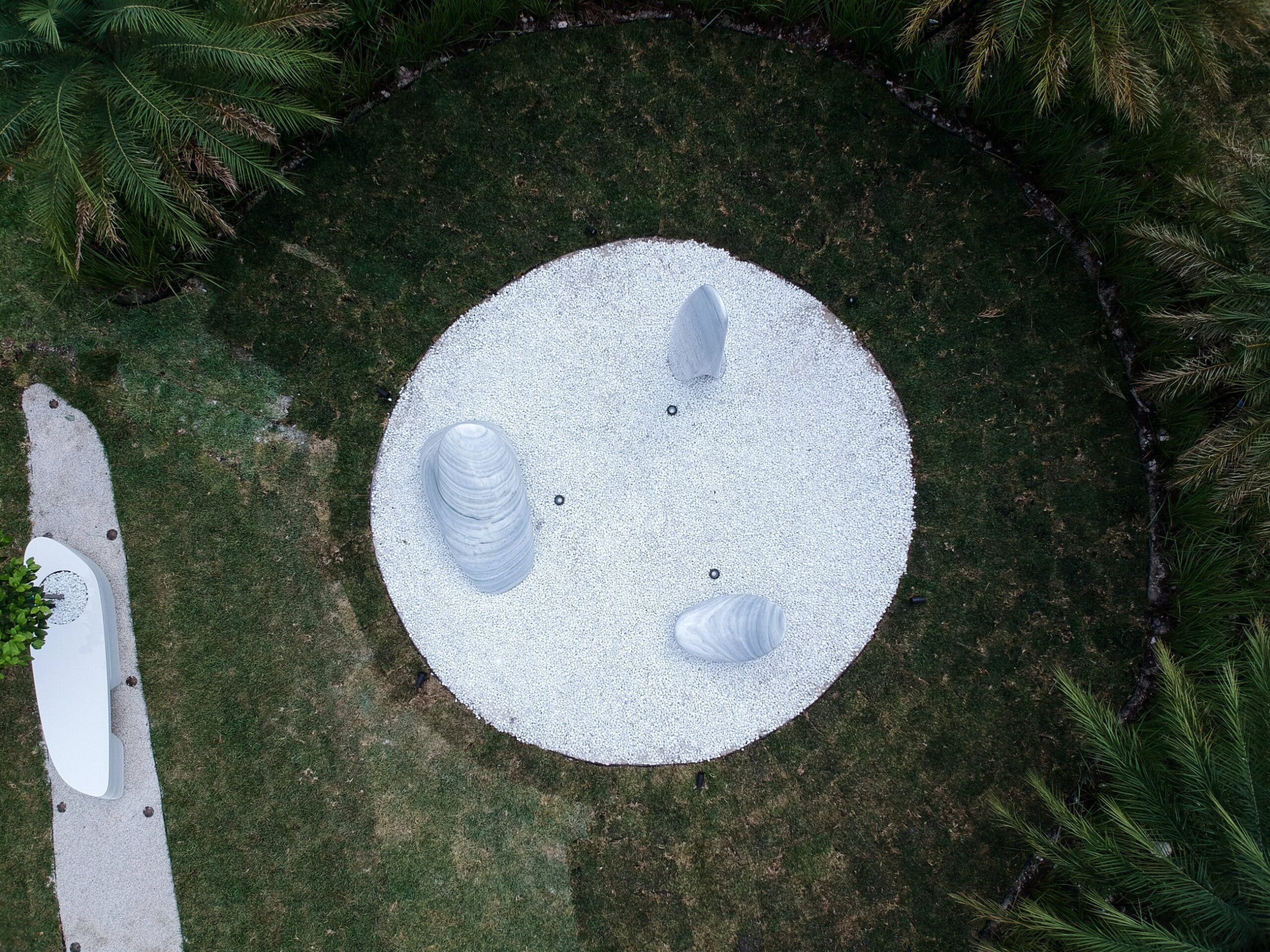 Image of Speedforms in the Garden Pininfarina Cosentino Natural Stone and Dekton 6 1 scaled in "Speedforms in the Garden" by Cosentino and Pininfarina - Cosentino