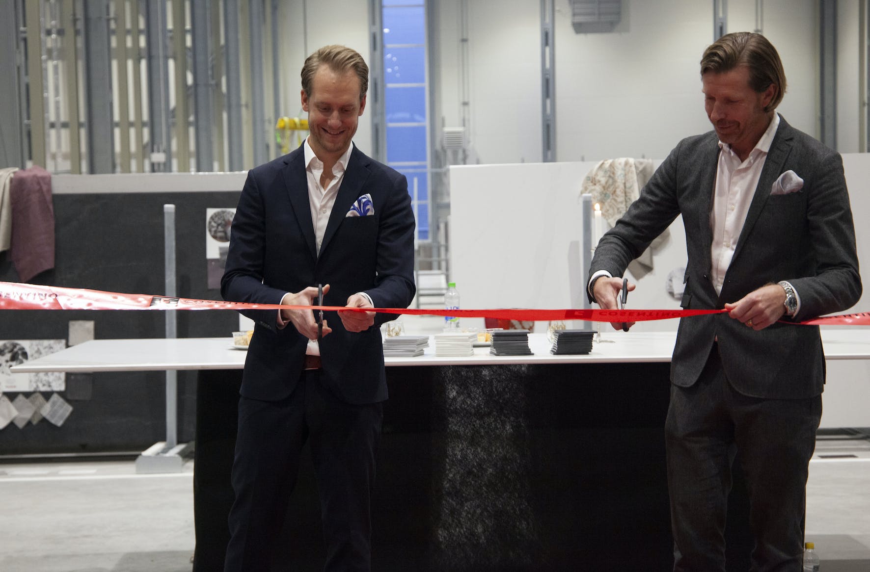 Image of inauguracion Cosentino Center Estocolmo 2 1 in Cosentino Group opens new "Centre" in Stockholm and celebrates the end of a year of strong growth in Europe - Cosentino