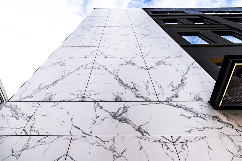 Image of vetilated facade chicago 444 in Dekton® ventilated facade system receives ICC-ES certification in the US - Cosentino