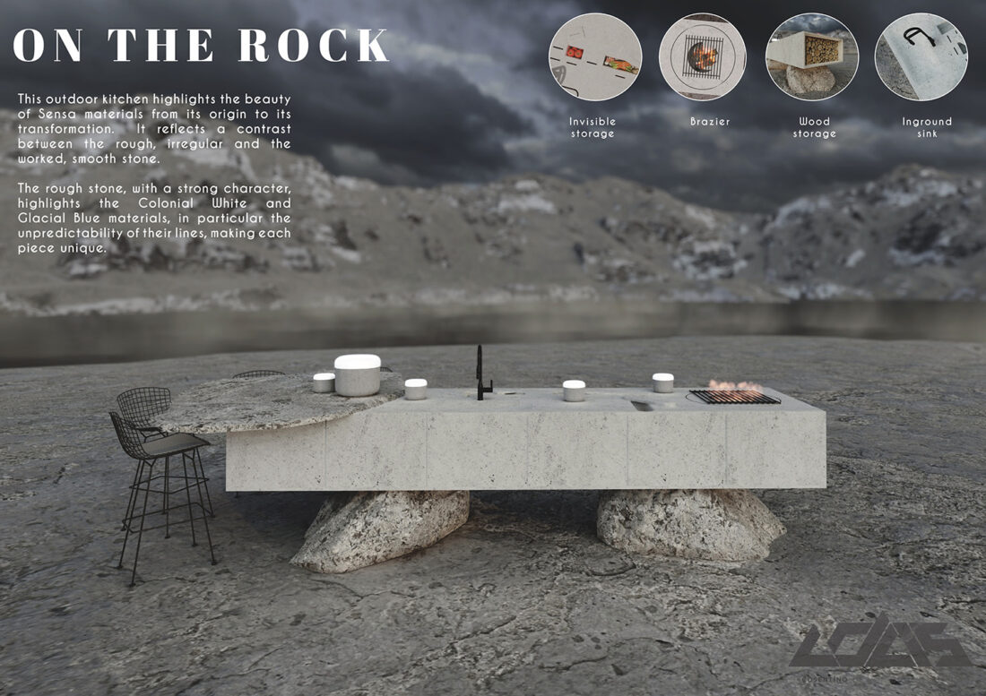 Image of ON THE ROCK in Cosentino Design Challenge 15 announces its winners - Cosentino