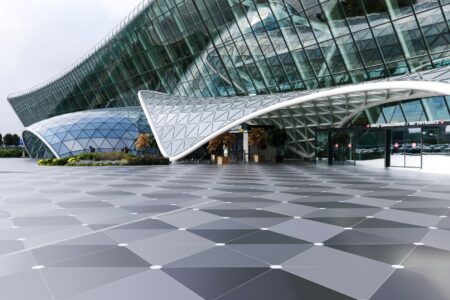 Image 50 of Baku airport 6 dekton id 1 2 in Dekton: Durable, resistant and versatile flooring - Cosentino