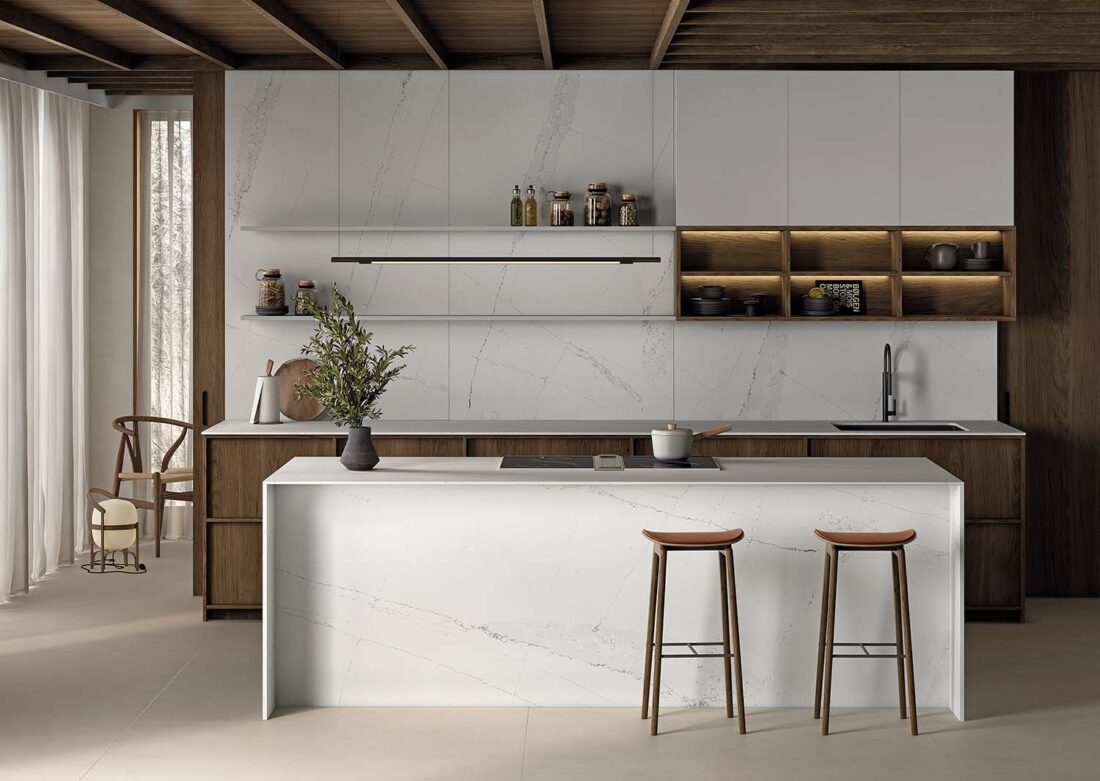 Image 19 of Silestone Kitchen Ethereal Dusk web 1100x781 1 in Changing the world from the kitchen: 10 simple steps to save energy in your kitchen - Cosentino