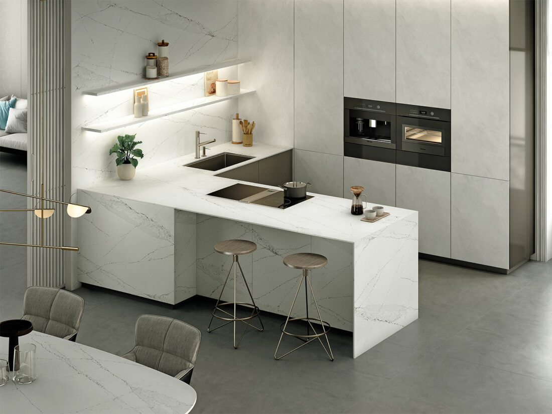 Image 16 of format Cosentino Silestone®Ethereal Haze Lifestyle01 1100x825 1 in Changing the world from the kitchen: 10 simple steps to save energy in your kitchen - Cosentino